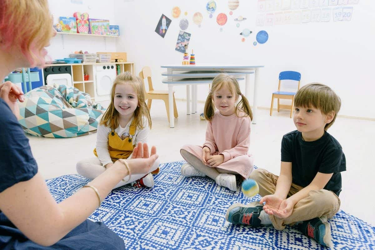 enfants  garderie