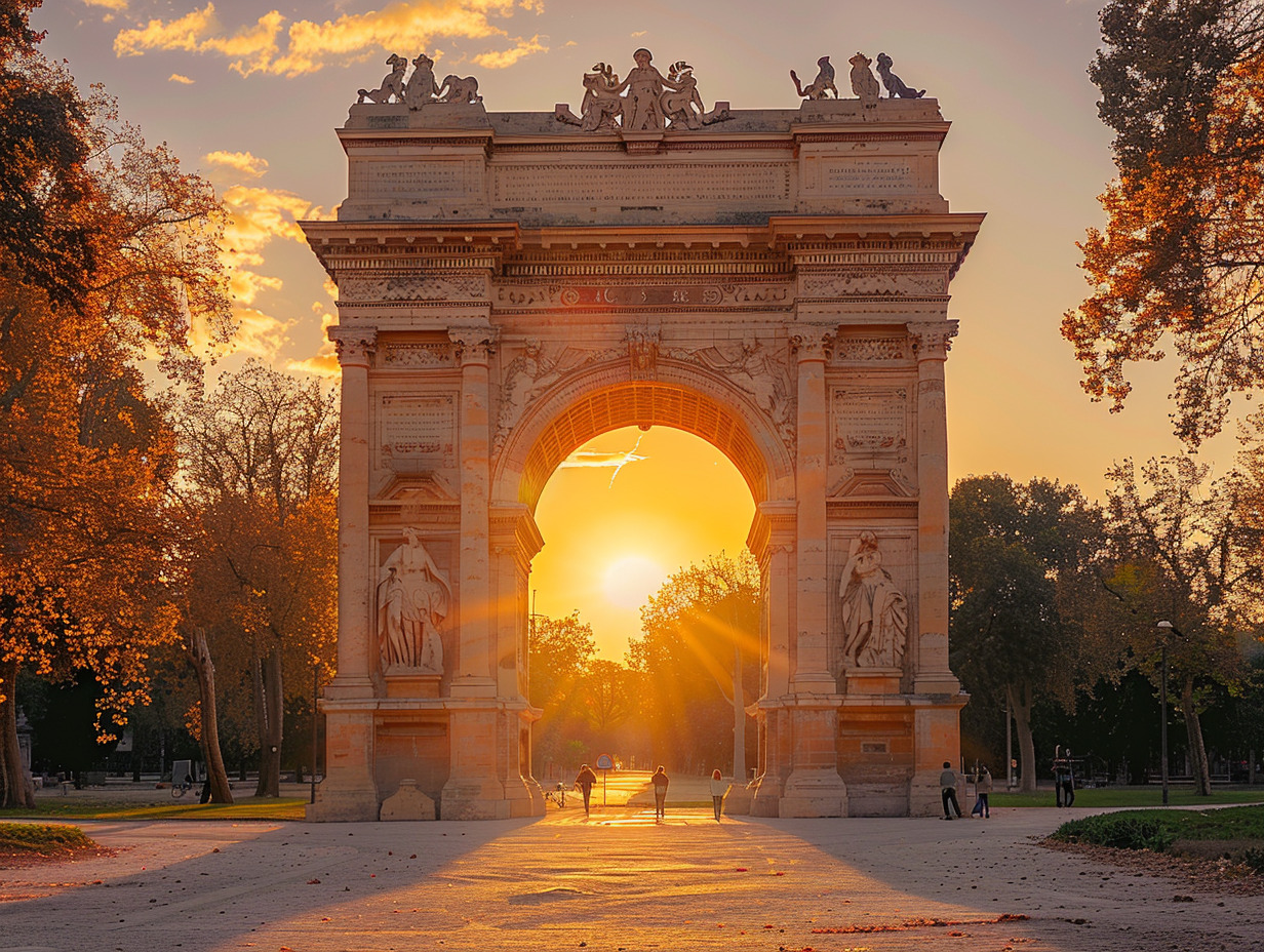 porte du peyrou montpellier