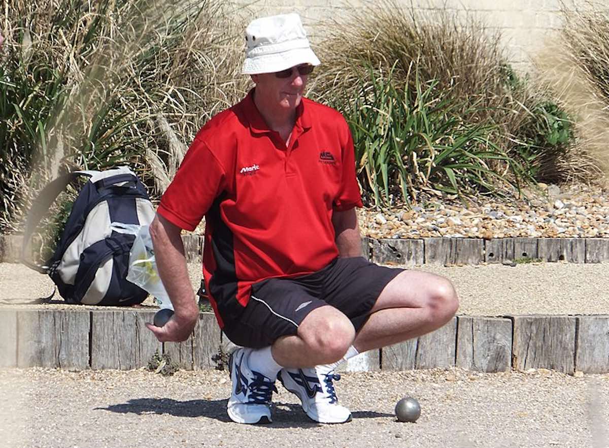 Joueur de pétanque